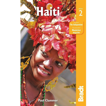 Book cover: 'Haiti: the Bradt Travel Guide' by Paul Clammer, 2nd edition (2016)