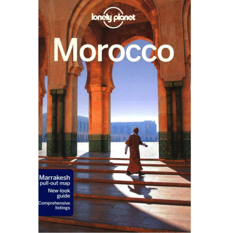 Book cover: 'Morocco' Lonely Planet guidebook by Paul Clammer et al, 10th edition